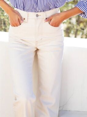 Brand new with tags Twin Doves cream jeans